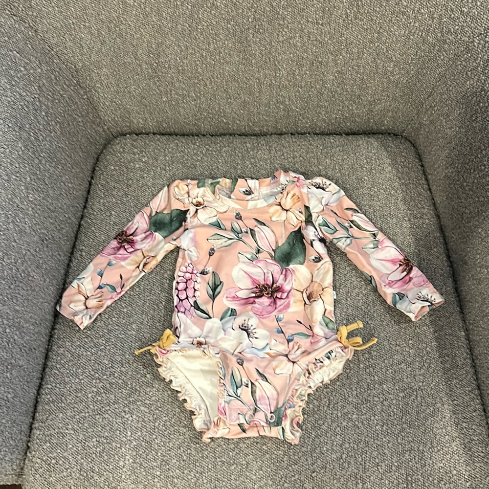 Posh Peanut Rash guard long sleeve swim suit